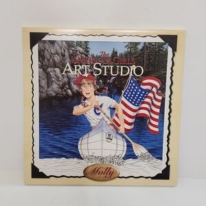 American Girl Molly Art Studio Illustration Coloring Book
